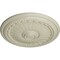 Ekena Millwork Brunswick Ceiling Medallion (Fits Canopies up to 4 1/2"), Hand-Painted Clear Yellow, 27"OD x 2 1/2"P CM27BRCYF - alternate 3